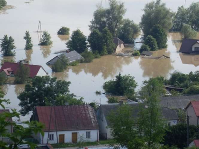 Powódź w Janowcu