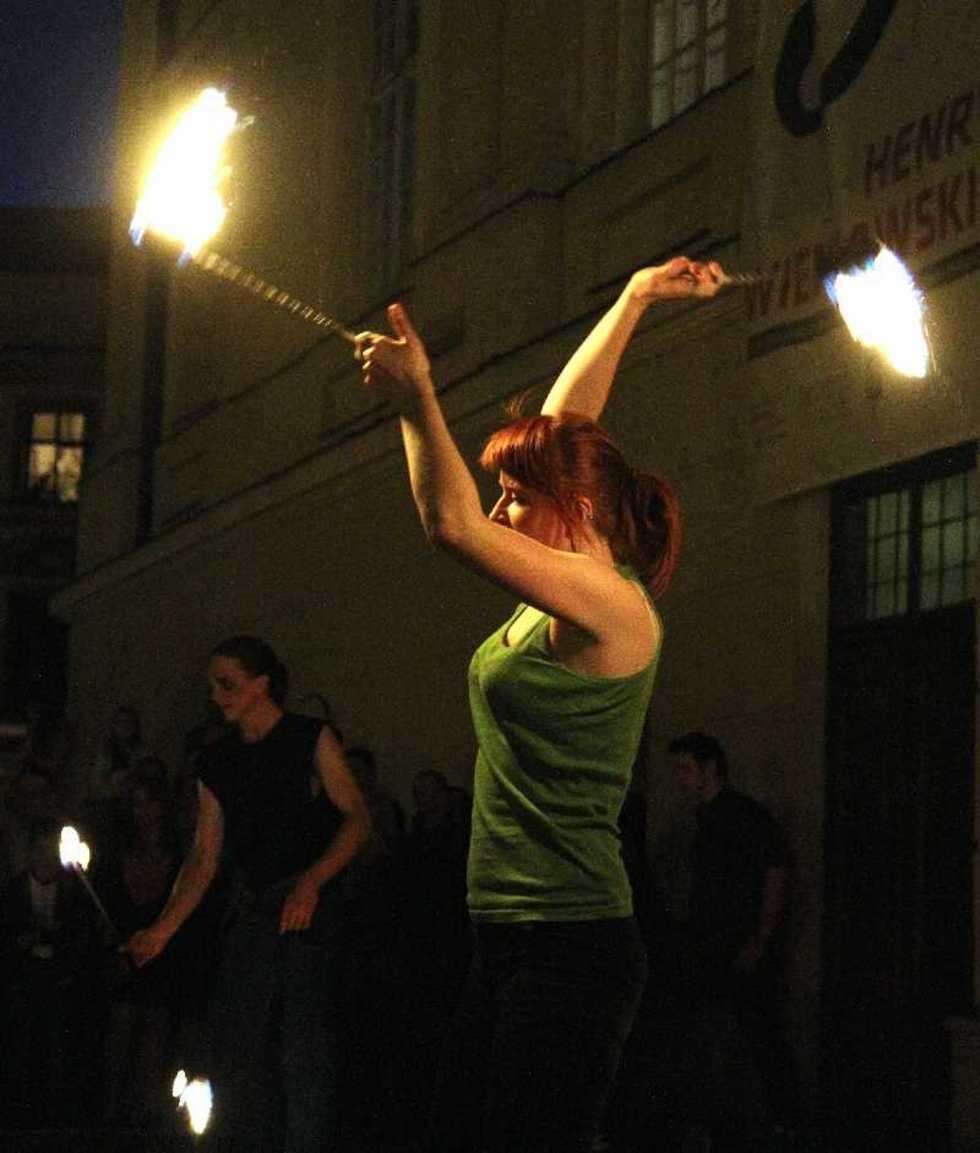  Noc Kultury: Tańczący z ogniem. (zdjęcie 2) - Autor: Maciej Kaczanowski