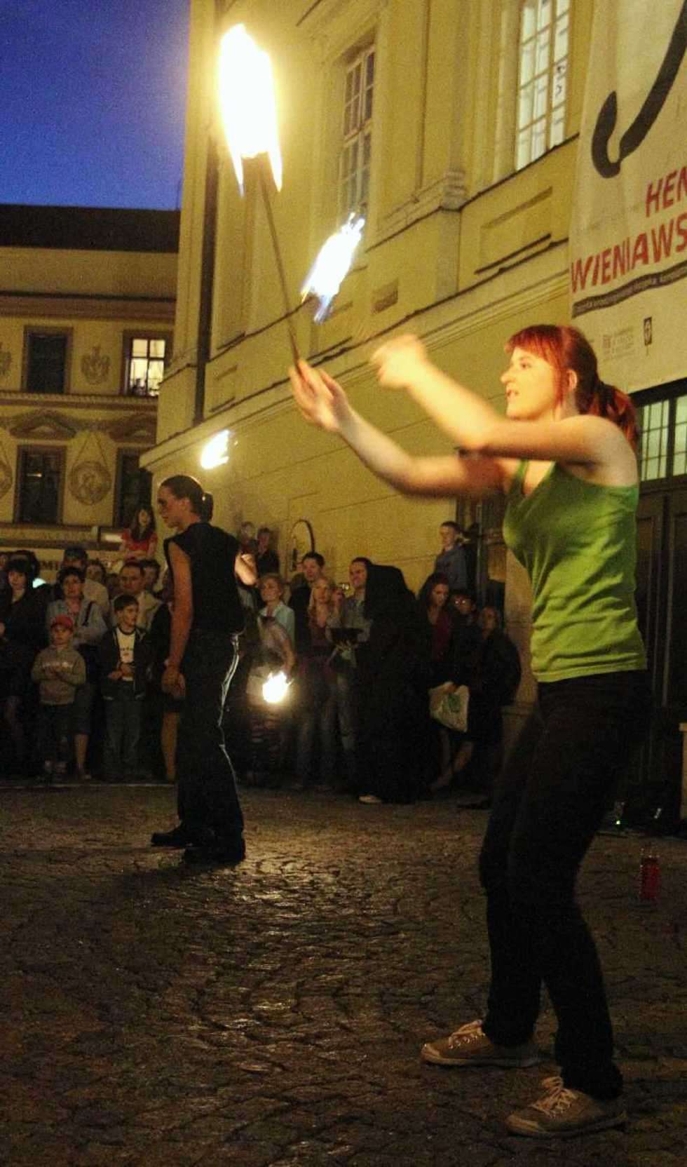  Noc Kultury: Tańczący z ogniem. (zdjęcie 4) - Autor: Maciej Kaczanowski