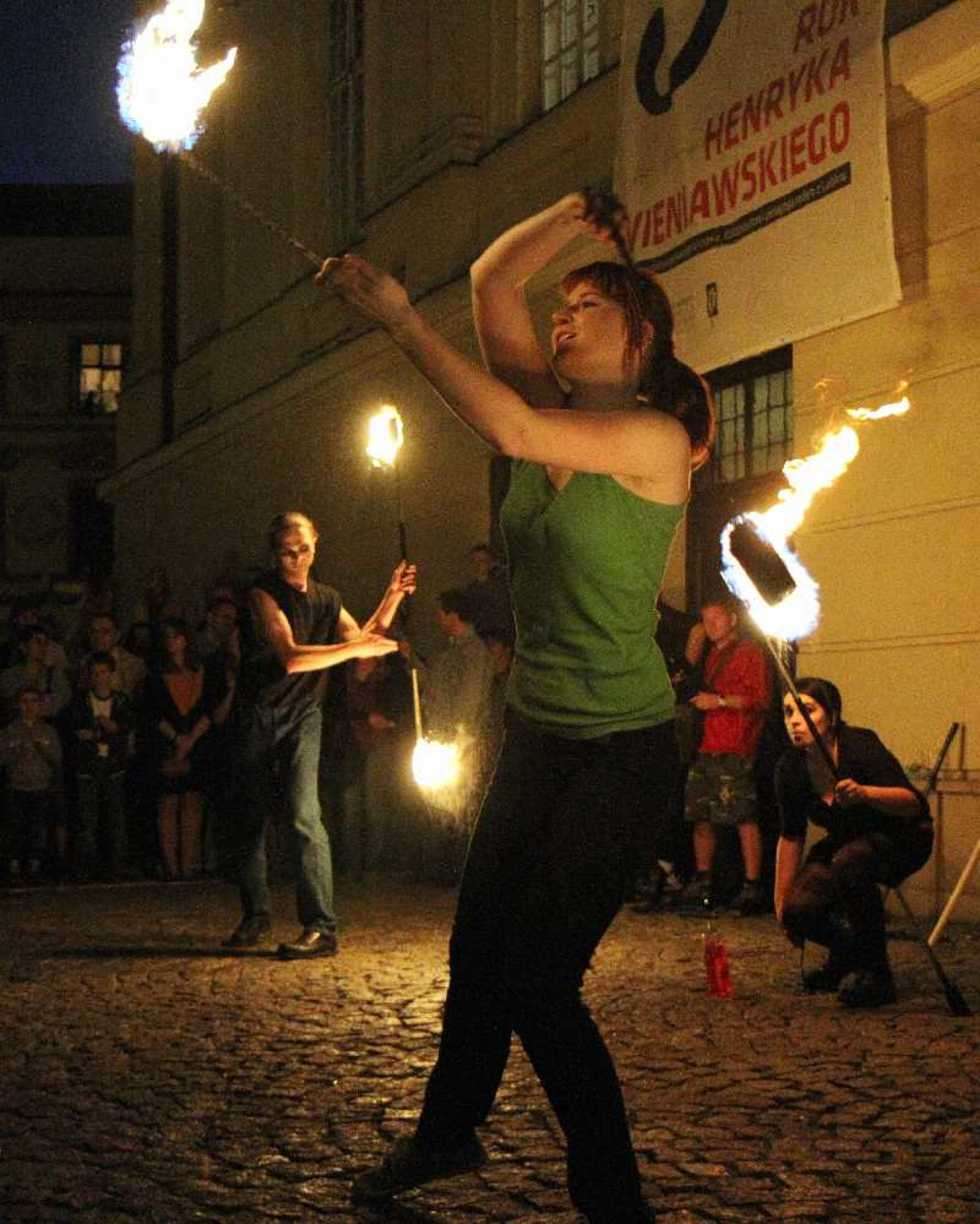  Noc Kultury: Tańczący z ogniem. (zdjęcie 6) - Autor: Maciej Kaczanowski