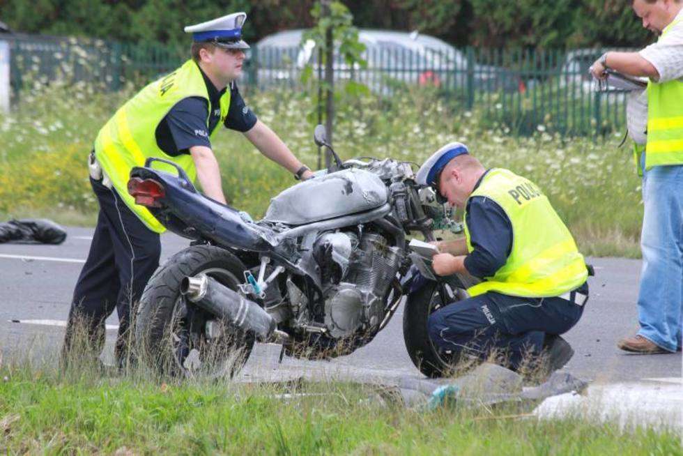  Barak - w wypadku zginął motocyklista.  - Autor: Maciej Kaczanowski