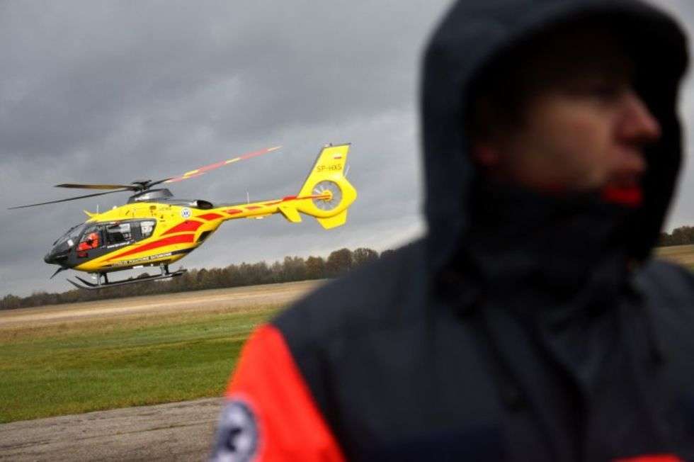  Eurocopter już w powietrzu (zdjęcie 4) - Autor: Jacek Świerczynski