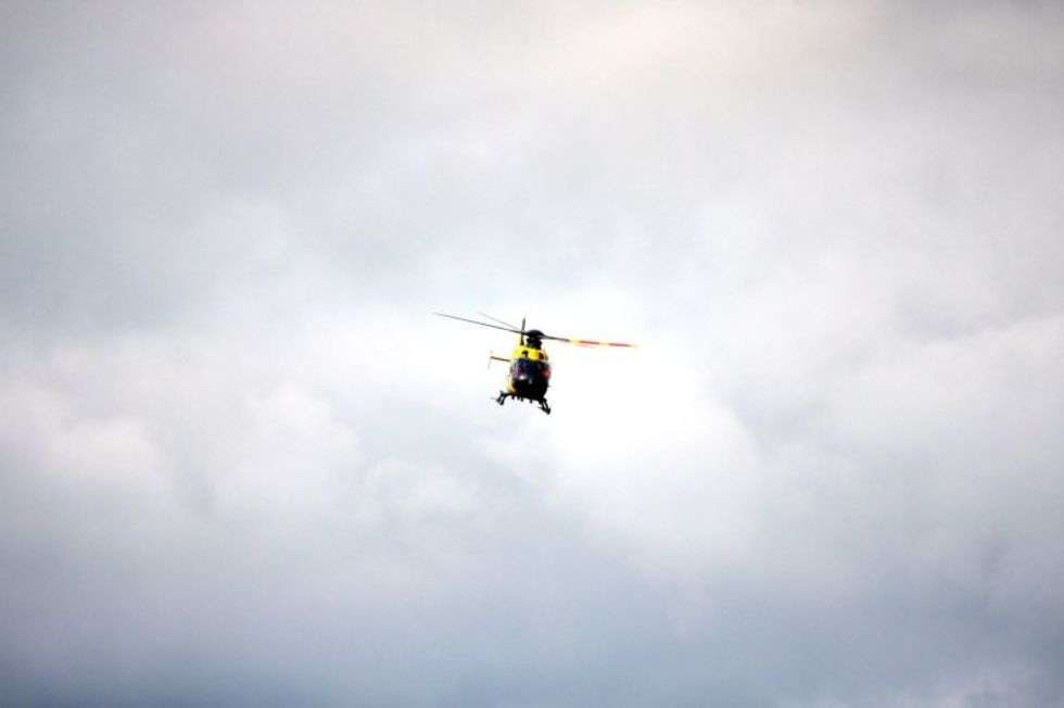  Eurocopter już w powietrzu  - Autor: Jacek Świerczynski