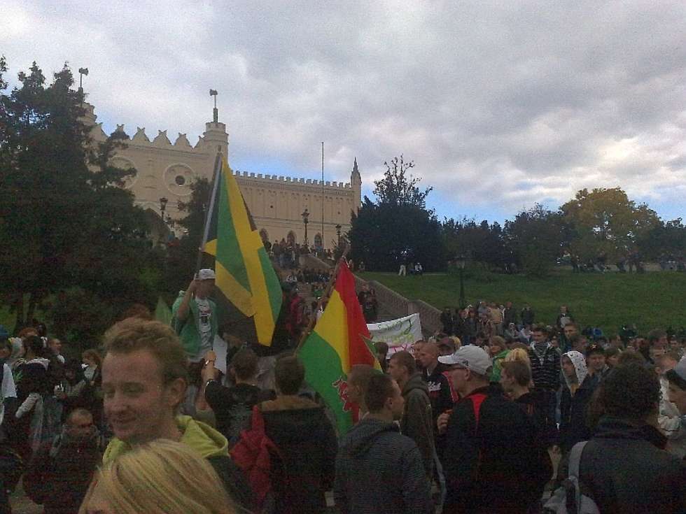  Marsz Wyzwolenia Konopi w Lublinie