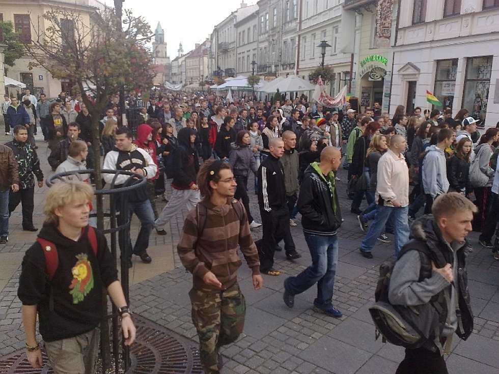  Marsz Wyzwolenia Konopi w Lublinie