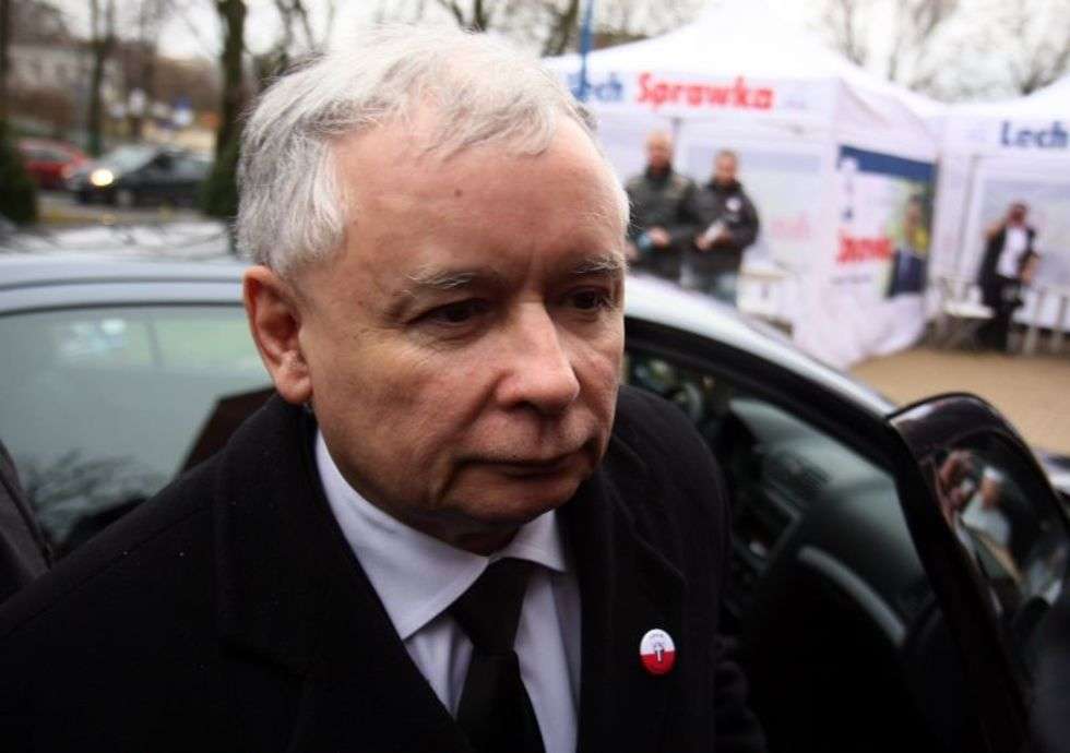  Jarosław Kaczyński w Lublinie  (zdjęcie 2) - Autor: Jacek Świerczynski