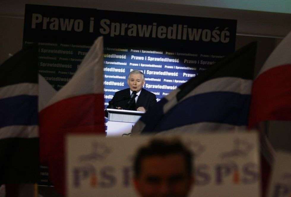  Jarosław Kaczyński w Lublinie  (zdjęcie 3) - Autor: Jacek Świerczynski
