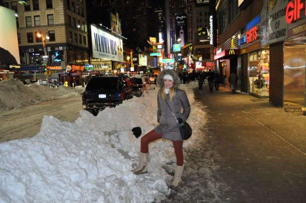  Nowy Jork po burzy śnieznej