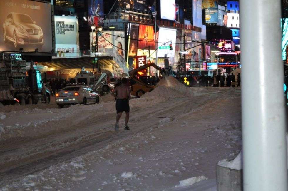  Nowy Jork po burzy śnieznej
