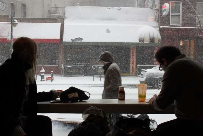 Atak zimy w Nowym Jorku - Autor: Agnieszka Mazuś