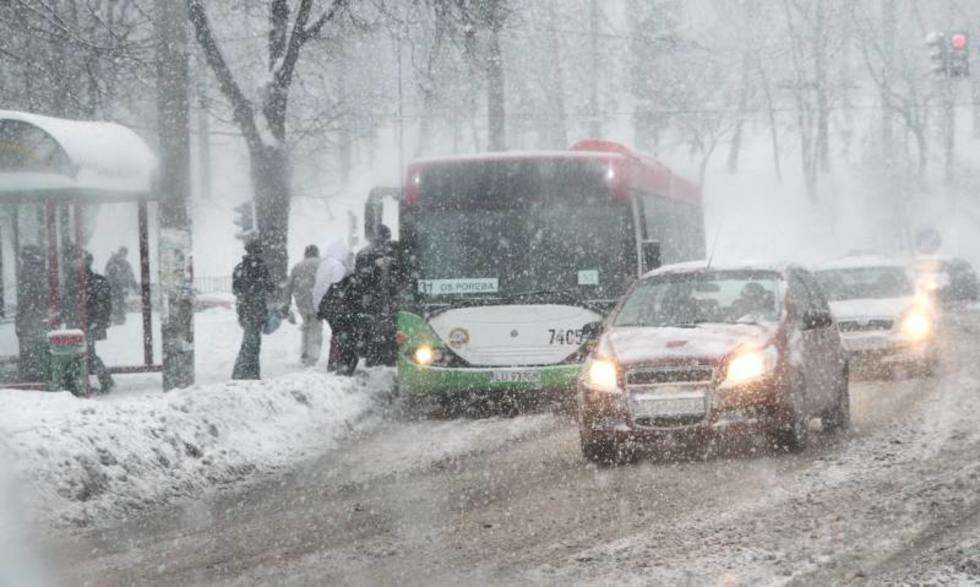  Zima w Lublinie nie odpuszcza. (zdjęcie 4) - Autor: Maciej Kaczanowski