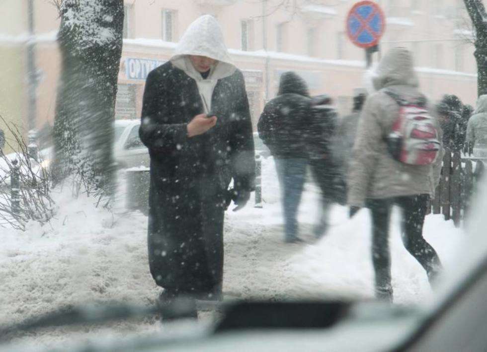  Zima w Lublinie nie odpuszcza. (zdjęcie 5) - Autor: Maciej Kaczanowski