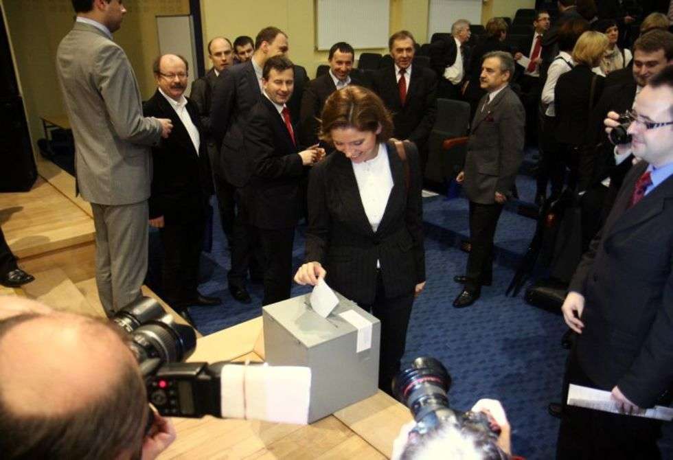 Wybory szefa lubelskiej PO (zdjęcie 6) - Autor: Jacek Świerczynski
