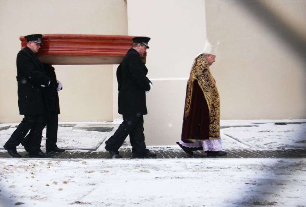  Pogrzeb śp abp Józefa Życińskiego (zdjęcie 1) - Autor: Jacek Świerczynski