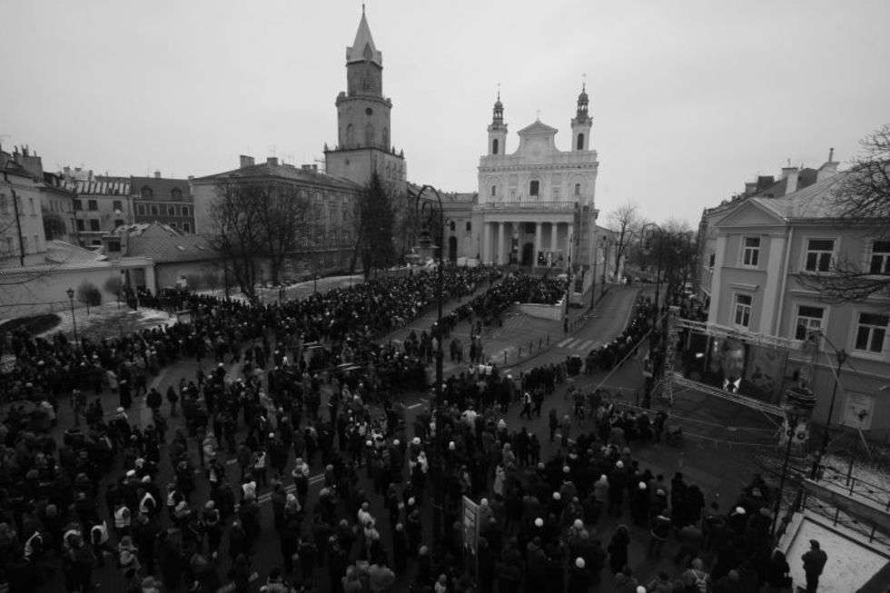  Pogrzeb abp. Życińskego w Lublinie (zdjęcie 6) - Autor: Wojciech Nieśpialowski