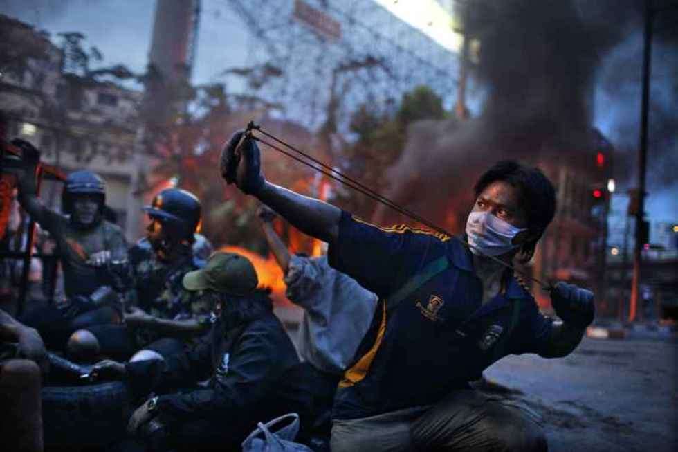 2nd Prize Spot News Stories 
Anti-government riots, Bangkok, Thailand, May
