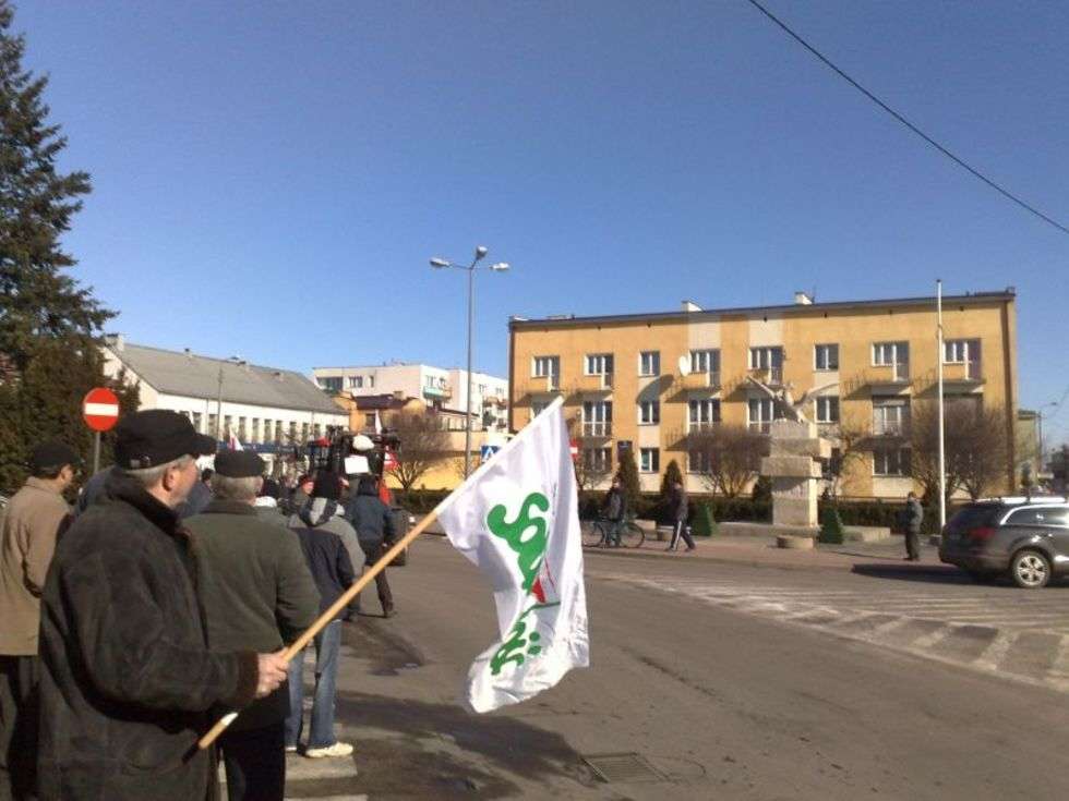  Protest na ulicach Radzynia Podlaskiego