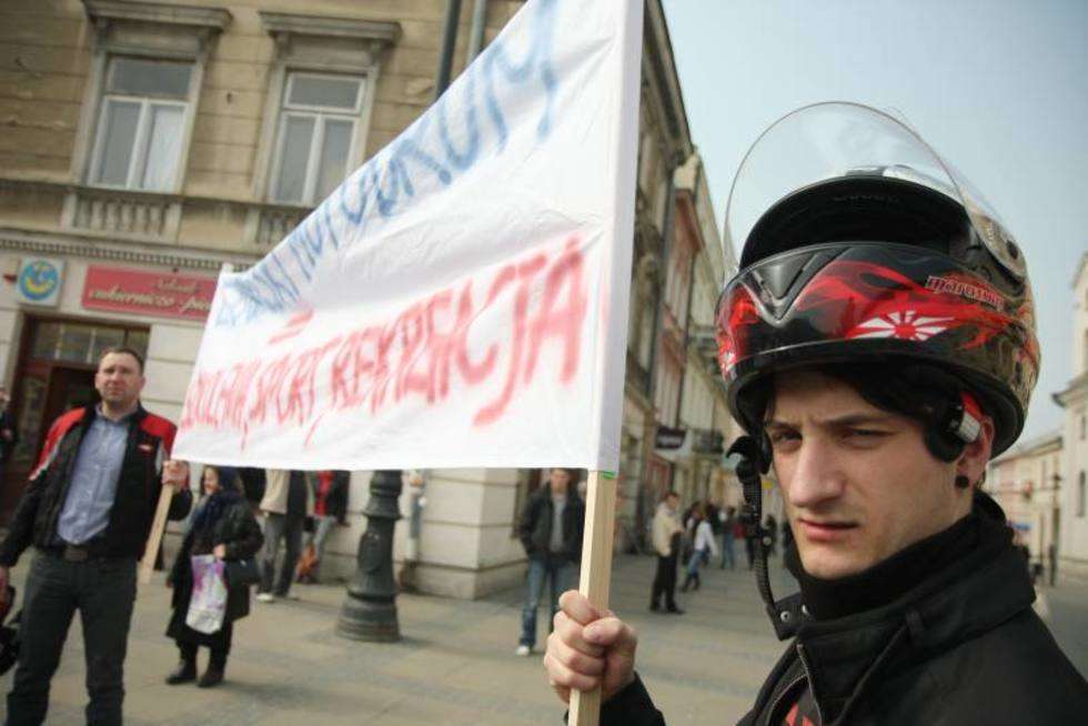  Motocykliści spotkali się przed ratuszem w Lublinie (zdjęcie 6) - Autor: Maciej Kaczanowski