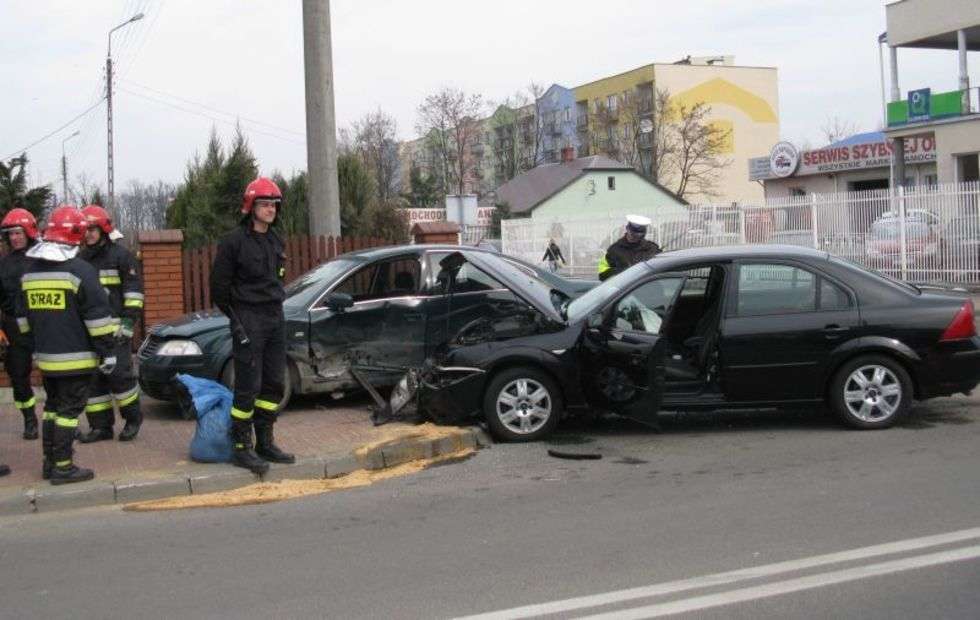  Wypadek w Bialej Podlaskiej