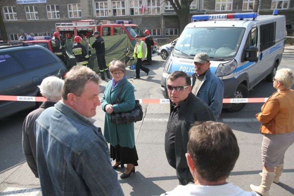  Wypadek na ul. Lipowej w Lublinie (zdjęcie 9) - Autor: Maciej Kaczanowski
