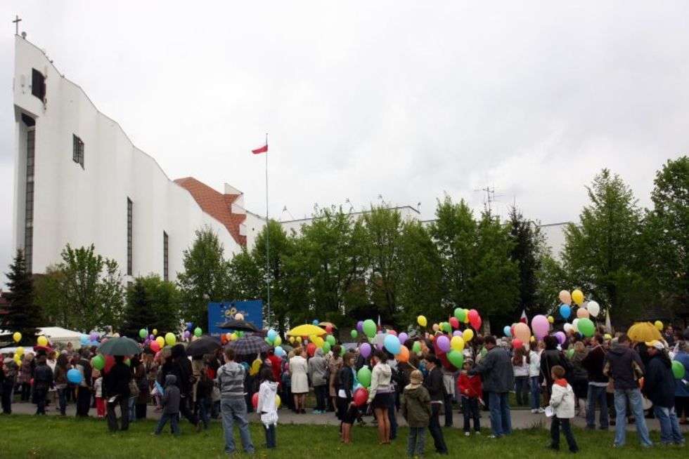  Uroczystości beatyfikacyjne JP II w Lublinie (zdjęcie 8) - Autor: Jacek Świerczynski