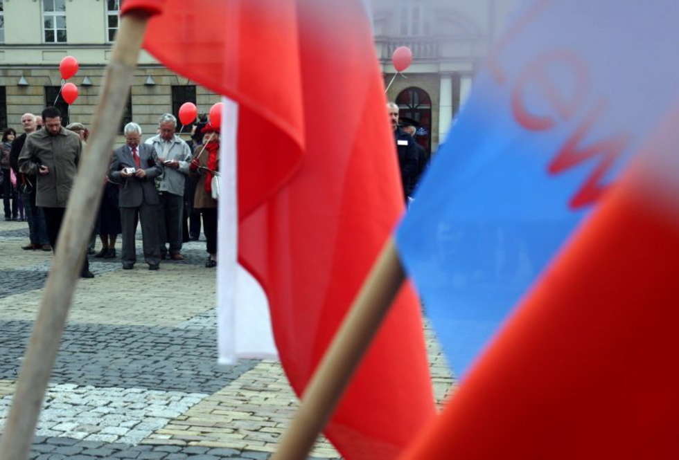  Obchody 1 maja w Lublinie (zdjęcie 5) - Autor: Jacek Świerczynski