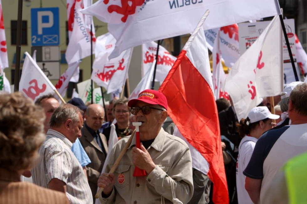  Pikieta Solidarności w Lublinie 