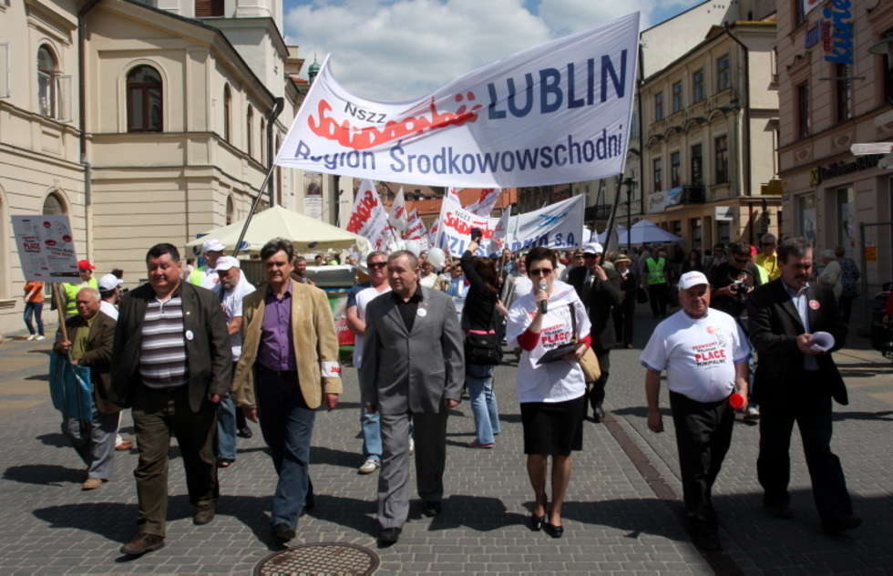  Pikieta Solidarności w Lublinie 