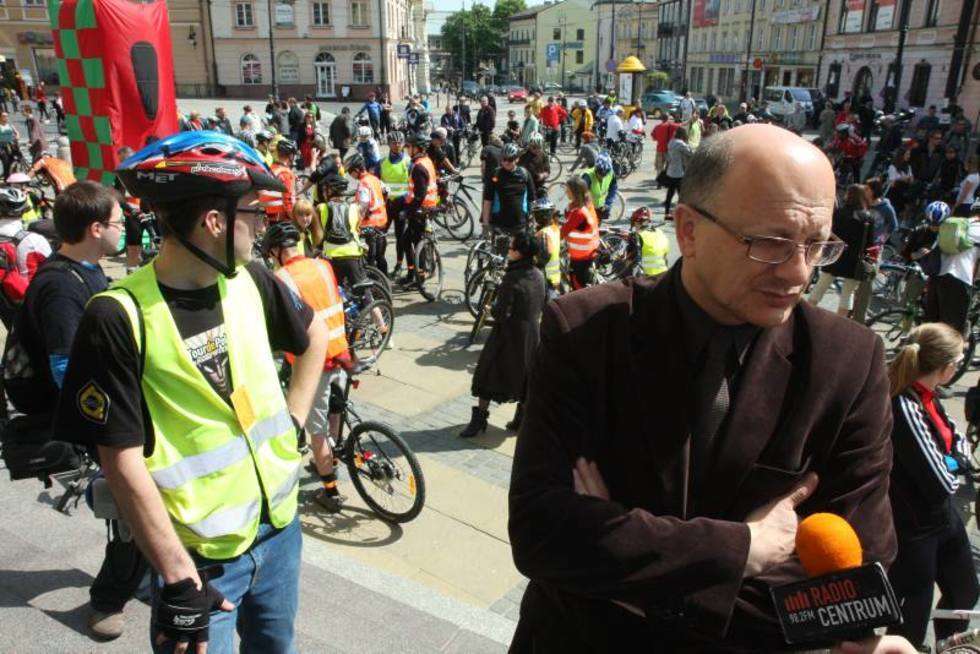  Rajd i piknik rowerowy w Lublinie z okazji Dnia Europy (zdjęcie 7) - Autor: Maciej Kaczanowski