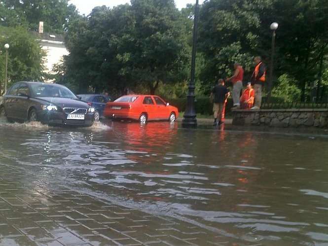 Lublin zalany po ulewie