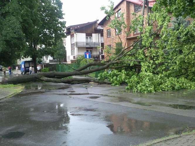 Lublin zalany po ulewie