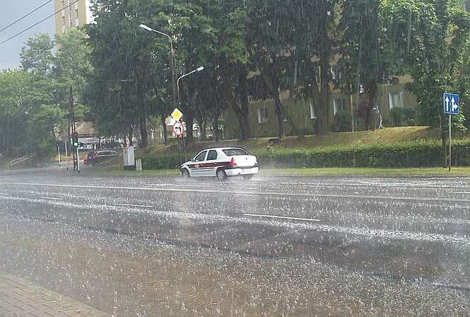 Lublin zalany po ulewie