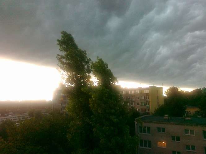Groźne chmury nad Lublinem