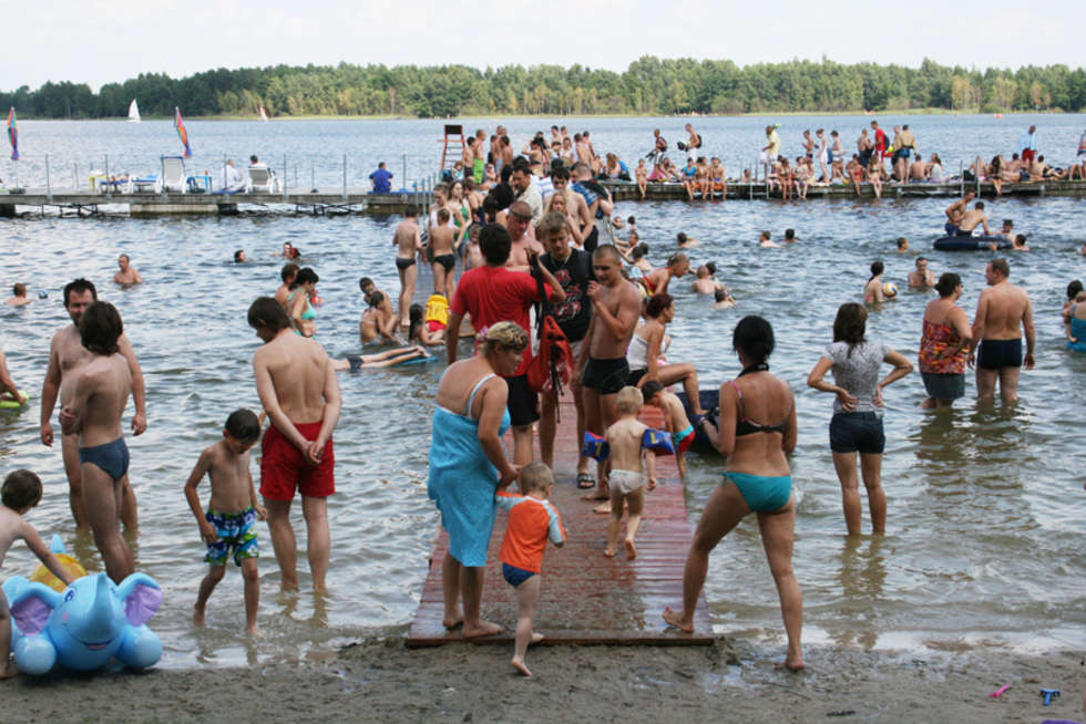  Jezioro Piaseczno w ostatnią niedziele