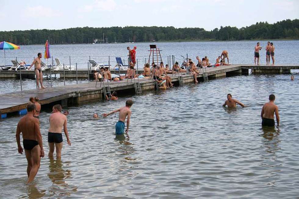  Jezioro Piaseczno w ostatnią niedziele