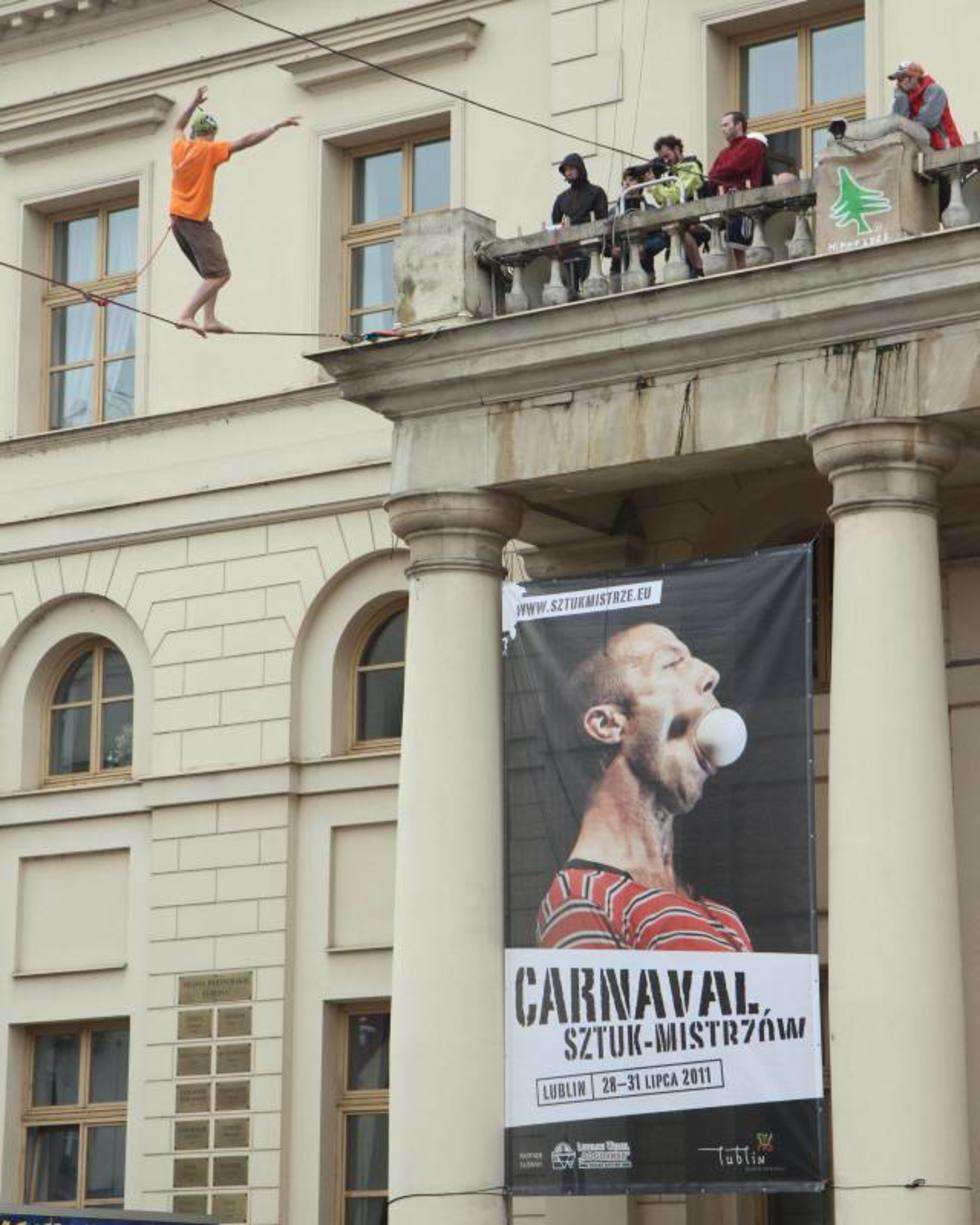  Carnaval Sztuk-Mistrzów: Urban Highline i buskerzy (zdjęcie 2) - Autor: Maciej Kaczanowski