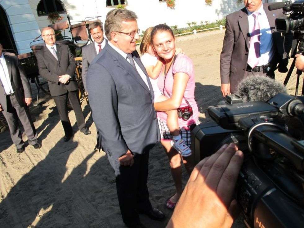  Prezydent Komorowski w Janowie Podlaskim