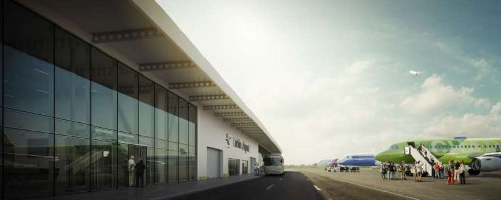  Nowe wizualizacje lotniska w Świdniku