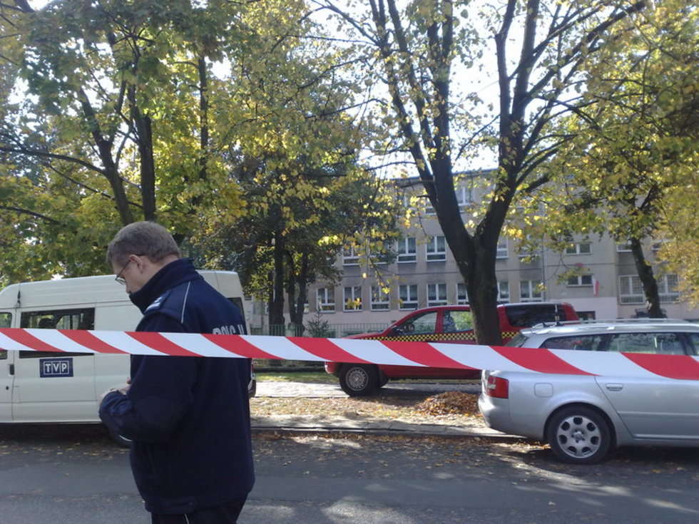  Podejrzenie bomby przy budynku komisji na ul. Pogodnej w Lublinie