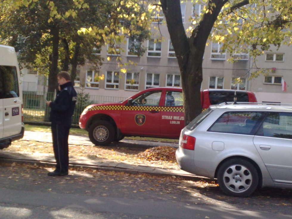  Podejrzenie bomby przy budynku komisji na ul. Pogodnej w Lublinie