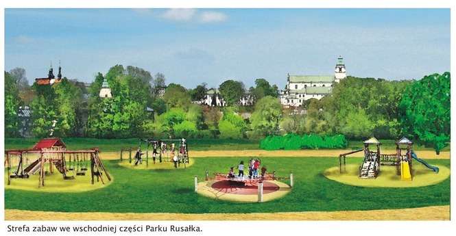 Park Rusałka - wizualizacje