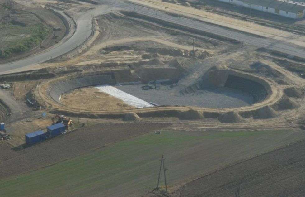  Budowa S17 - zdjęcia z lotu ptaka (zdjęcie 34) - Autor: GDDKiA