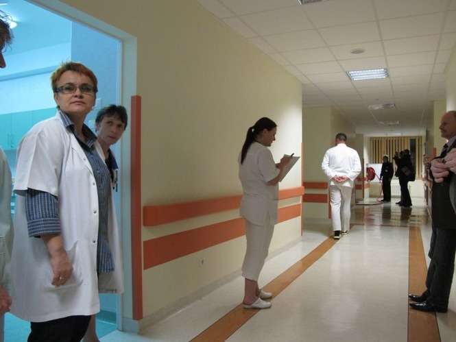 Ćwiczenia w szpitalu w Białej Podlaskiej
