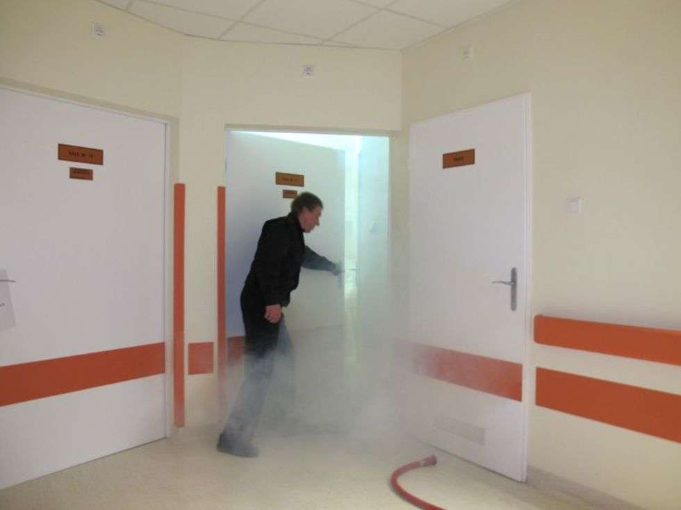  Cwiczenia w szpitalu w Bialej Podlaskiej