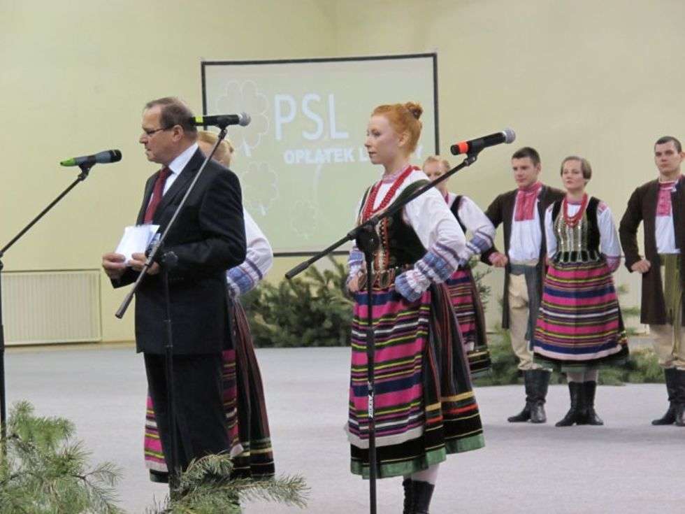  Opłatek PSL w Białej Podlaskiej (zdjęcie 6) - Autor: Marek Pietrzela