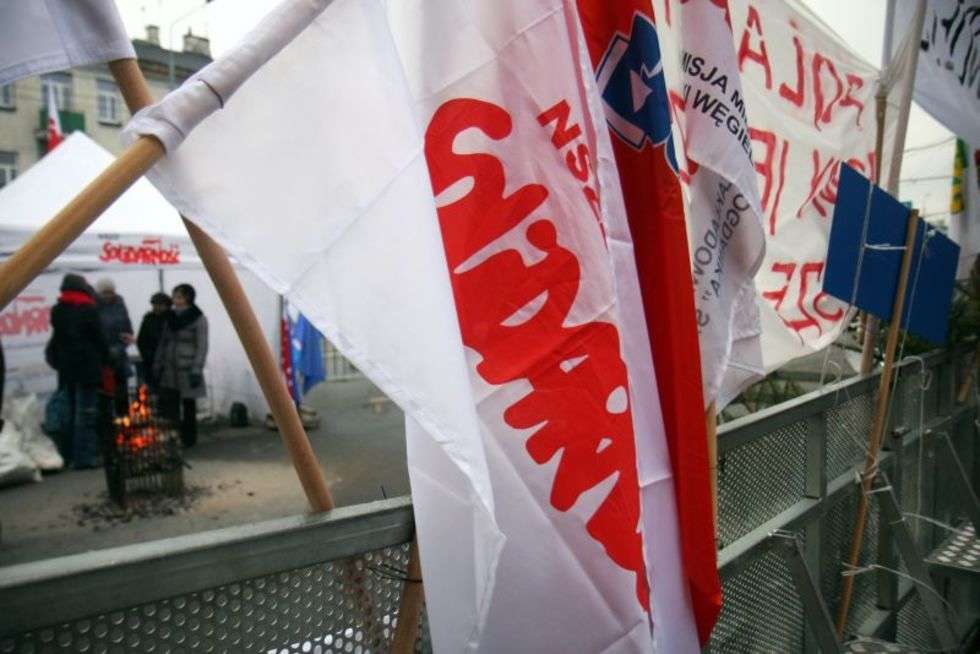  Protest w Protektorze (zdjęcie 1) - Autor: Jacek Świerczyński