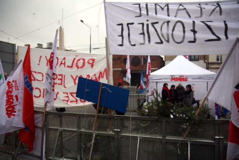  Protest w Protektorze (zdjęcie 4) - Autor: Jacek Świerczyński