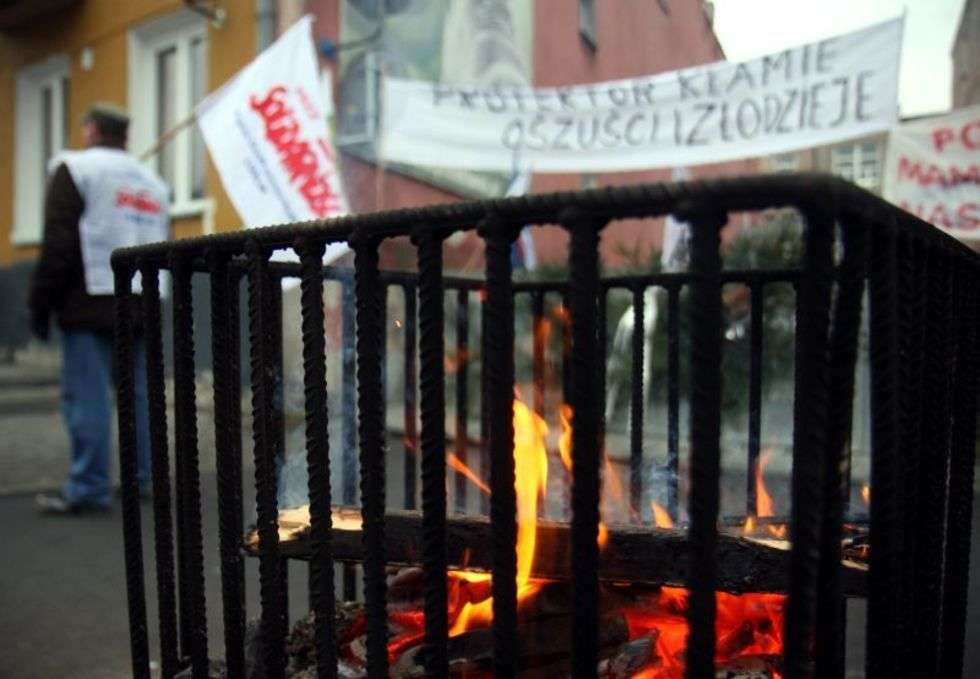  Protest w Protektorze (zdjęcie 7) - Autor: Jacek Świerczyński