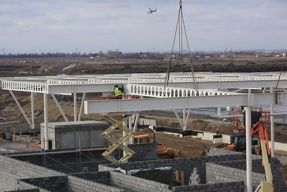  Lotnisko w Świdniku. Terminal nabiera kształtów (zdjęcie 20) - Autor: Mikołaj Majda/Port Lotniczy Lublin