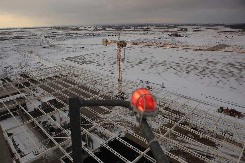  Zima na lotnisku w budowie (zdjęcie 18) - Autor: Port Lotniczy Lublin/Mikołaj Majda